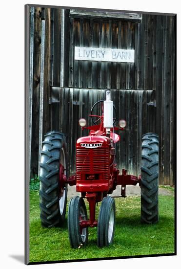 old tractor, Indiana, USA-Anna Miller-Mounted Photographic Print