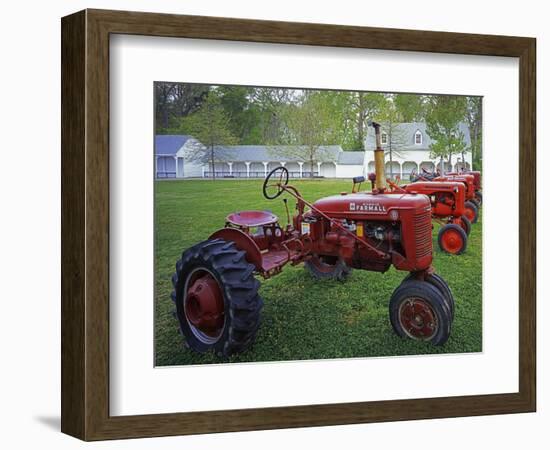 Old Tractors, Chippokes Plantation State Park, Virginia, USA-Charles Gurche-Framed Photographic Print