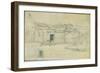 Old Trading House, Traverse Des Sioux, 1851-Frank Blackwell Mayer-Framed Giclee Print