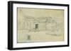 Old Trading House, Traverse Des Sioux, 1851-Frank Blackwell Mayer-Framed Giclee Print