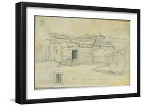 Old Trading House, Traverse Des Sioux, 1851-Frank Blackwell Mayer-Framed Giclee Print