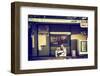 Old Traditional American Bar Restaurant-Philippe Hugonnard-Framed Photographic Print