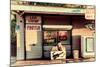 Old Traditional American Bar Restaurant-Philippe Hugonnard-Mounted Photographic Print