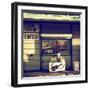 Old Traditional American Bar Restaurant-Philippe Hugonnard-Framed Premium Photographic Print