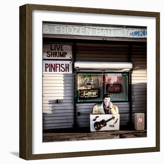 Old Traditional American Bar Restaurant-Philippe Hugonnard-Framed Photographic Print