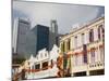Old Traditional Shophouses, Chinatown, Outram, Singapore, Southeast Asia-Pearl Bucknall-Mounted Photographic Print