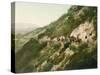 Old Trail to Mount Wilson, Pasadena, California, 1900-American School-Stretched Canvas