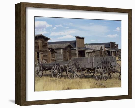 Old Trail Town, Cody, Wyoming, USA-null-Framed Photographic Print