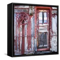 Old Train I-Kathy Mahan-Framed Stretched Canvas
