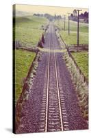 Old Train Line-Steve Allsopp-Stretched Canvas