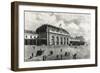 Old Train Station in Milan, 1875, Italy, 19th Century-null-Framed Giclee Print