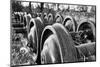 Old Train Wheels-George Oze-Mounted Premium Photographic Print