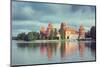 Old Trakai Castle in Lithuania-Lisa_A-Mounted Photographic Print
