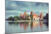 Old Trakai Castle in Lithuania-Lisa_A-Mounted Photographic Print