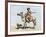 Old Trapper in the American West, 1800s-null-Framed Giclee Print