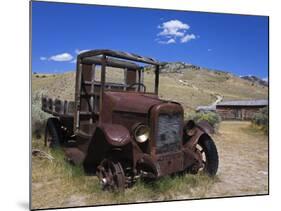 Old Truck, Bannack State Park Ghost Town, Dillon, Montana, United States of America, North America-Richard Cummins-Mounted Photographic Print