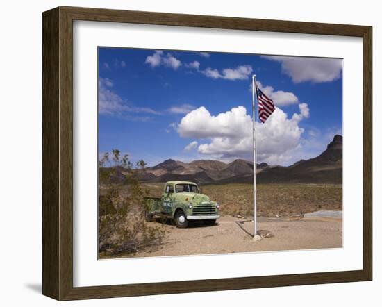 Old Truck, Historic Cool Springs Gas Station, Route 66, Arizona, USA-Richard Cummins-Framed Photographic Print