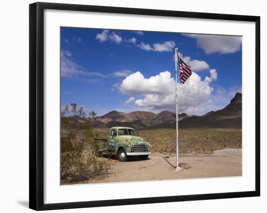 Old Truck, Historic Cool Springs Gas Station, Route 66, Arizona, USA-Richard Cummins-Framed Photographic Print