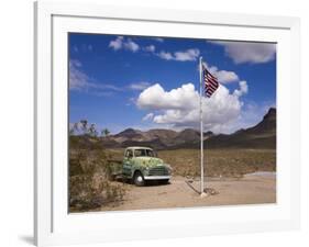 Old Truck, Historic Cool Springs Gas Station, Route 66, Arizona, USA-Richard Cummins-Framed Photographic Print