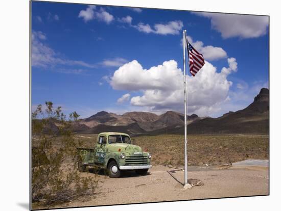 Old Truck, Historic Cool Springs Gas Station, Route 66, Arizona, USA-Richard Cummins-Mounted Photographic Print