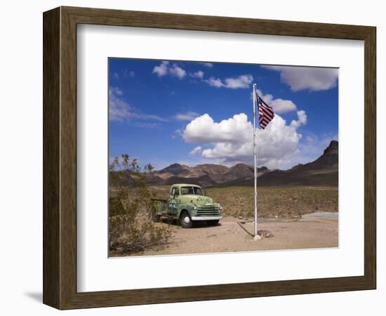 Old Truck, Historic Cool Springs Gas Station, Route 66, Arizona, USA-Richard Cummins-Framed Photographic Print