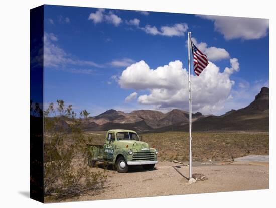 Old Truck, Historic Cool Springs Gas Station, Route 66, Arizona, USA-Richard Cummins-Stretched Canvas