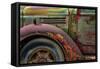 Old Truck III-Kathy Mahan-Framed Stretched Canvas