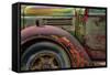Old Truck III-Kathy Mahan-Framed Stretched Canvas