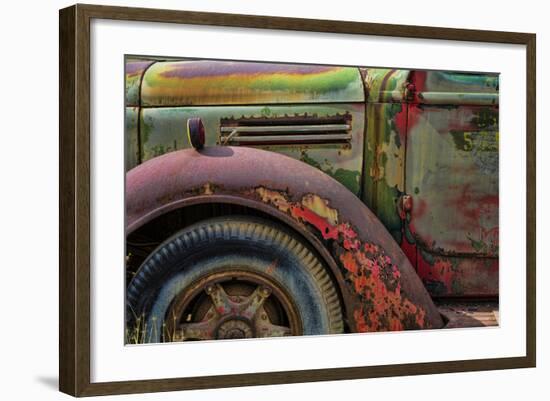 Old Truck III-Kathy Mahan-Framed Photographic Print
