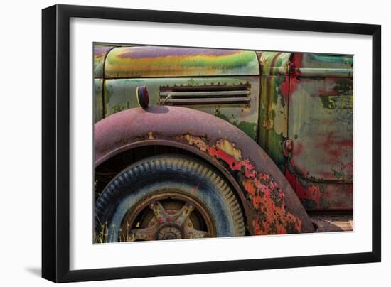 Old Truck III-Kathy Mahan-Framed Photographic Print