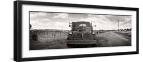 Old Truck in a Field, Napa Valley, California, USA-null-Framed Premium Photographic Print