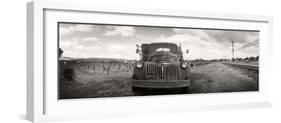 Old Truck in a Field, Napa Valley, California, USA-null-Framed Photographic Print