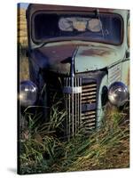 Old Truck in Field, Gennesse, Idaho, USA-Darrell Gulin-Stretched Canvas