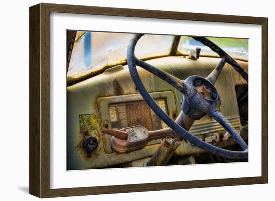 Old Truck IV-Kathy Mahan-Framed Photographic Print