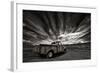 Old Truck (Mono)-Þorsteinn H. Ingibergsson-Framed Photographic Print