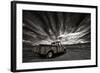 Old Truck (Mono)-Þorsteinn H. Ingibergsson-Framed Photographic Print