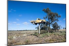 Old Truck on a Huge Pole-Michael Runkel-Mounted Photographic Print