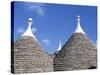 Old Trulli Houses with Stone Domed Roof, Alberobello, Unesco World Heritage Site, Puglia, Italy-R H Productions-Stretched Canvas