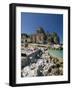 Old Tuna Factory, Tonnara Scopello, Scopello, Sicily, Italy-Walter Bibikow-Framed Photographic Print