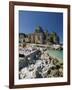 Old Tuna Factory, Tonnara Scopello, Scopello, Sicily, Italy-Walter Bibikow-Framed Photographic Print