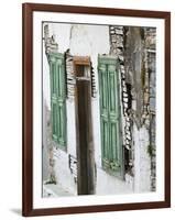 Old Turkish Era Building, Vathy, Samos, Aegean Islands, Greece-Walter Bibikow-Framed Photographic Print