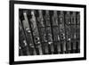 Old Typewriter Type-Steve Collender-Framed Art Print