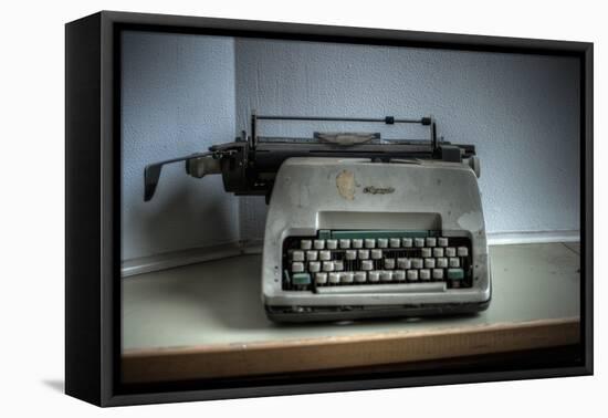 Old Typewriter-Nathan Wright-Framed Stretched Canvas