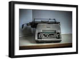 Old Typewriter-Nathan Wright-Framed Photographic Print