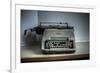 Old Typewriter-Nathan Wright-Framed Photographic Print