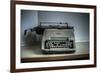 Old Typewriter-Nathan Wright-Framed Photographic Print