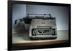 Old Typewriter-Nathan Wright-Framed Photographic Print