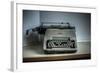 Old Typewriter-Nathan Wright-Framed Photographic Print