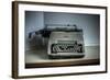 Old Typewriter-Nathan Wright-Framed Photographic Print