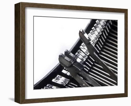 Old Typewriter-jocic-Framed Art Print